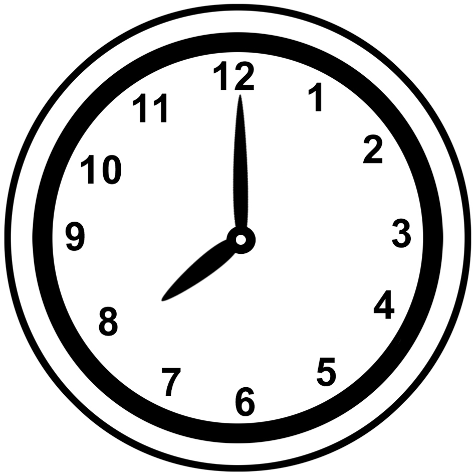 clock 8